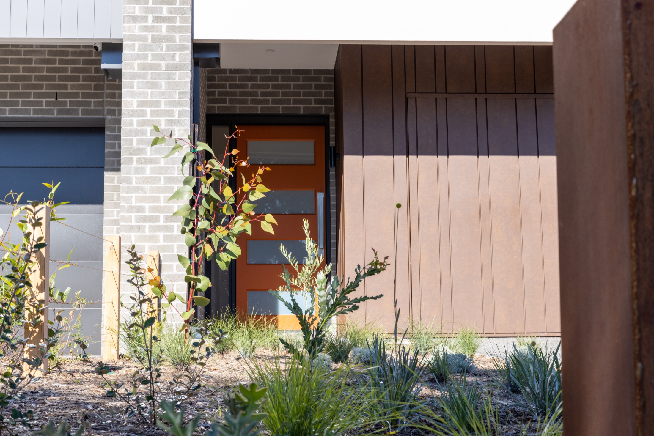 Landscaped entry to 20A Alicia Street, Hampton